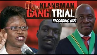 Klansman GANG TRIAL  recording 21 of the klansman gang trial held in Jamaica high court [upl. by Nerehs982]