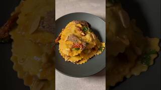 Ravioli with beef yummy today dinner recipe youtubeshorts attitude reaction reel foryou fy [upl. by Ailimac]