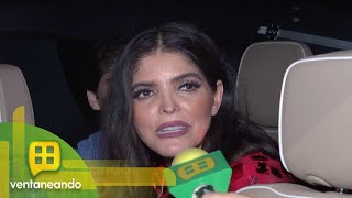 Ana Bárbara evita entrar en una guerra de declaraciones con José Emilio Fernández  Ventaneando [upl. by Augustine]