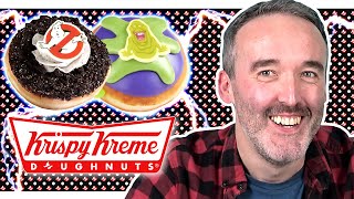 Irish People Try Ghostbusters Krispy Kreme Donuts [upl. by Ettenan784]