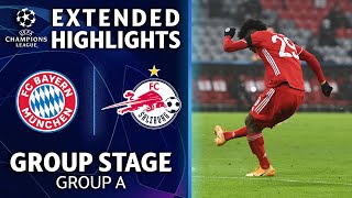 Bayern Munich vs Salzburg Extended Highlights  UCL on CBS Sports [upl. by Quintie602]