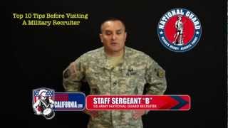 Joining the Military Military Recruiter Tips Before the First Meeting Pt 33 [upl. by Laamak]