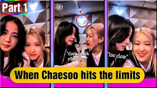 Chaesoo Staring Each Others Lips on IG Live ft Full Moments Part 1 [upl. by Karl]