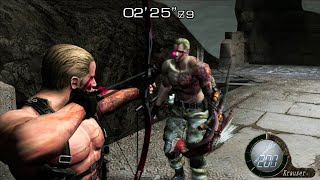 Resident Evil 4 Krauser Story Mode Full Game  No Commentary Cutscenes [upl. by Ahtis]