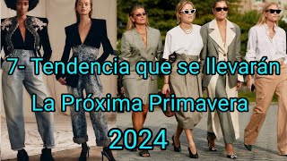 7 Tendencias que se llevarán la Próxima Primavera 2024 Según la Semana de la Moda de Copenhague [upl. by Ecyoj]