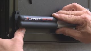 Lippert Screen Assist Push Bar Installation Video [upl. by Nellahs]