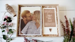 Wedding Invitation Box  After Effects Template  ★ AE Templates [upl. by Anitel]