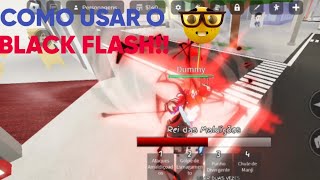 COMO USAR O BLACK FLASH DO ITADORI simplificado [upl. by Charlena37]