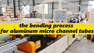 the bending process for micro channel tubes how do we know [upl. by Nosnevets]