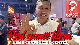 Red game farm IGF 2024 Hobby Expo [upl. by Nnairek]