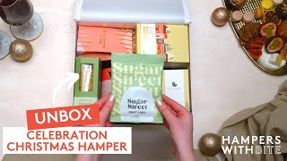 Celebration Christmas Hamper  Christmas Hampers 2023 I Hampers With Bite [upl. by Seko262]