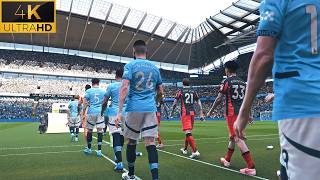 4K  PES 2024 Ultra Realism Graphics amp Sound Mod  Manchester City vs Fulham  Premier League 2425 [upl. by Schreib921]