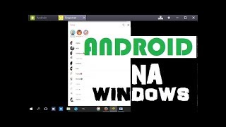 Jak zainstalować aplikacje mobilne na Windows  Android na komputerze [upl. by Aneri]