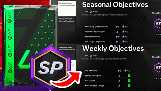 How to Complete New Seasonal amp Weekly Manager Player amp Club Objectives in FC 25 Season 2 [upl. by Merras]