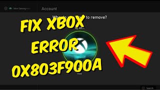 How To Fix Xbox OneSeries XS Error Code 0x803f900a In 2024 [upl. by Lonnard]