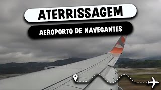 Aterrisagem 🛬 no aeroporto de Navegantes Santa Catarina [upl. by Constantia324]