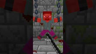 I added torture to minecraft cursedminecraft minecraftmemes [upl. by Secnirp]