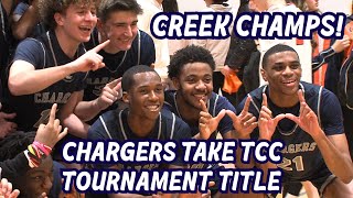 Timber Creek 53 Overbrook 45  TriCounty Conference Tournament Final  Chargers Win TCC Title [upl. by Margalo10]