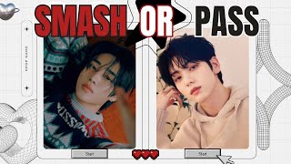 SMASH or PASS Kpop male idols edition  KPOP GAME [upl. by Carothers657]