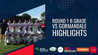 CLV B Grade Round 1  Traralgon Imperials vs Gormandale Match Highlights [upl. by Bernardine]