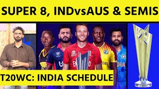 T20 WC SUPER 8 FORMAT EXPLAINED INDIA VS AUSTRALIA BEFORE SEMIFINAL INDIA VS PAKISTAN TWICE [upl. by Neenej]