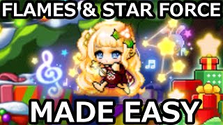 MapleStory  Flames amp Star Forcing Guide [upl. by Vlad512]