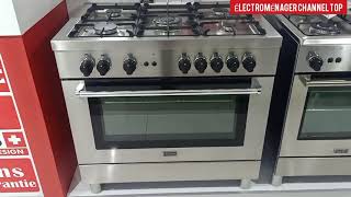 TOP CUISINIÈRE FRANK 90 CM FCK96514TCGMG cuisinière à gaz كويزينيير فرانك [upl. by Odnumyar]