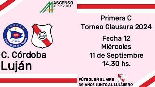 PRIMERA C  CENTRAL CORDOBA  LUJAN  FECHA 12 [upl. by Iago]