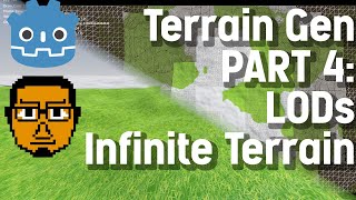 Terrain Generation in Godot 4 LODs and Infinite Terrain [upl. by Iraj924]