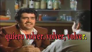 Volver Volver Vicente Fernández Karaoke [upl. by Rus]