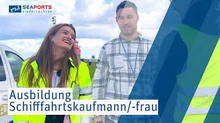 Ausbildung zur Schifffahrtskauffrau zum Schifffahrtskaufmann bei der EVAG in Emden [upl. by Ennaeilsel]