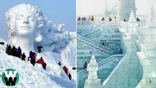 15 Most Amazing ICE Sculptures Ever Created [upl. by Lalitta860]