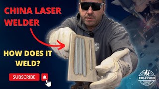 Laser Welder from China How does it Weld [upl. by Vlad]