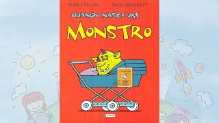 Audiolivro infantil  Quando nasce um monstro [upl. by Yraek181]