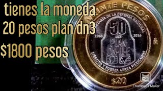 Esto vale la moneda de 20 pesos dn3 [upl. by Barris]