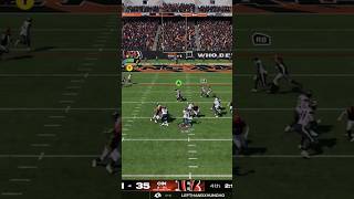 Bo Nix flings the ball down field to Courtland Sutton for a touchdown broncos madden nfl shorts [upl. by Atsira769]