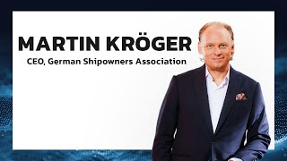 Interview Martin Kröger CEO German Shipowners Association [upl. by O'Mahony]