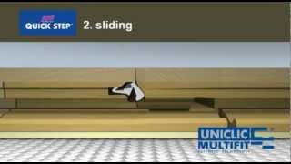 QuickStep Uniclic Multifit english [upl. by Kcirdaed]