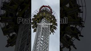 85 meters of Free Fall at Vienna Freefall Tower in Prater shorts [upl. by Kwok810]