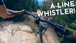 WHISTLER ALINE 2021 4K LAP [upl. by Ahsan]