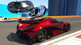 GTA 5 Racing  First Win in the Entity MT [upl. by Neruat659]