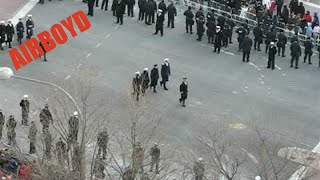 Color Guard leading Obama Inaugural Parade to White House [upl. by Ytisahcal675]