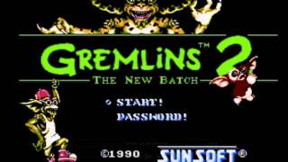 Gremlins 2 The New Batch NES OST  Title Screen [upl. by Kra]