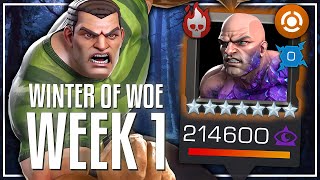 How to Beat ABSORBING MAN with SANDMAN  Winter of Woe Week 1 [upl. by Ardnuat]