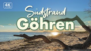 Südstrand von Göhren  Rügen Urlaub 2022 Relaxing 4K Walk  ASMR [upl. by Nilatak]