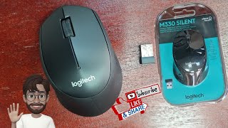 Logitech M330 Silent Plus Mouse Unboxing [upl. by Akessej]