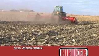 Hiniker 5600 Windrow Shredder [upl. by Tilagram]