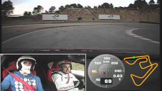 Toni Bou pilotando un Honda Civic Type R [upl. by Idhem]