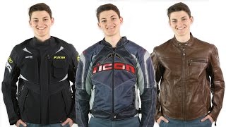 Types of Motorcycle Jackets [upl. by Notgnirra]