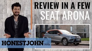 Car review in a few  new SEAT Arona 2018 [upl. by Delisle]